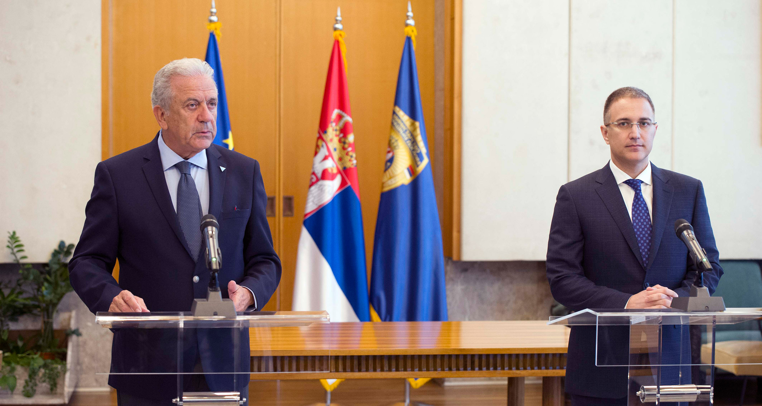Stefanović i Avramopulos parafirali sporazum o akcijama koje sprovodi Evropska agencija za graničnu i obalsku stražu 