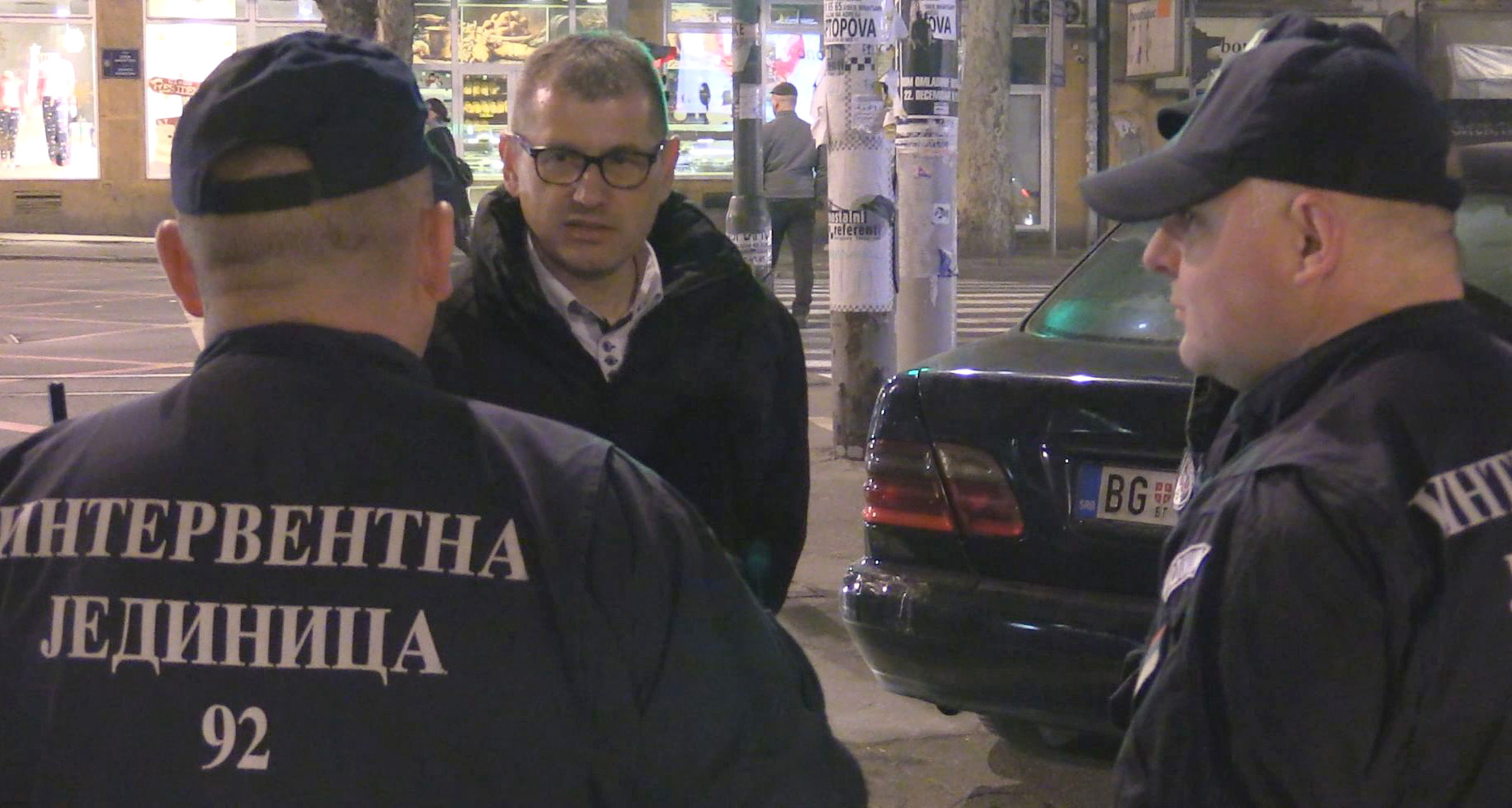 Direktor Rebić obišao policijske službenike koji su radili u Novogodišnjoj noći
