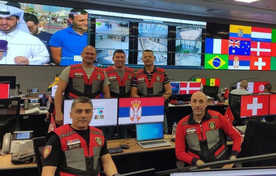 Srpski policajci učestvuju u radu Centra za međunarodnu policijsku saradnju, u Dohi tokom Svetskog prvenstva u fudbalu u Kataru