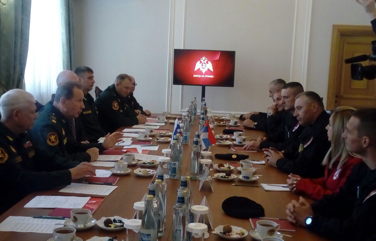 Komandant Luković razgovarao sa Viktorom Zlotovim  o nastavku i jačanju saradnje dve jedinice