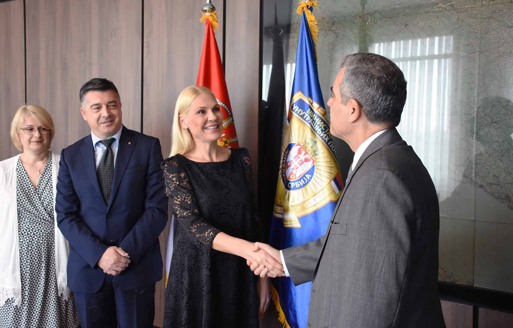 Поповић Ивковић се на састанкуса амбасадором Барбосом посебно захвалила Бразилу на подршци Србији