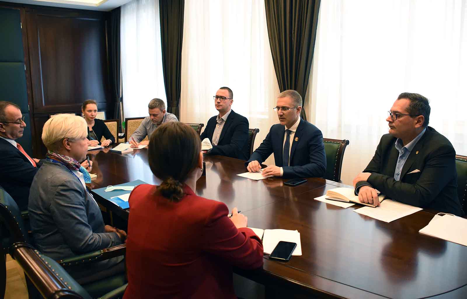 Стефановић разговарао са представницима посматрачке мисије ОДИХР о изборима у Републици Србији