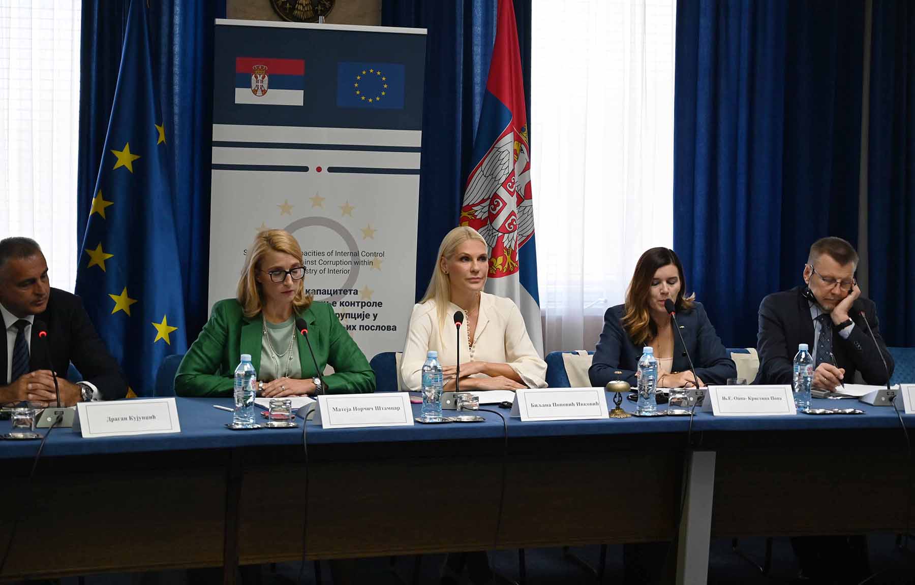 Popović Ivković: Ministarstvo unutrašnjih poslova odlučno je u borbi protiv korupcije u sopstvenim redovima