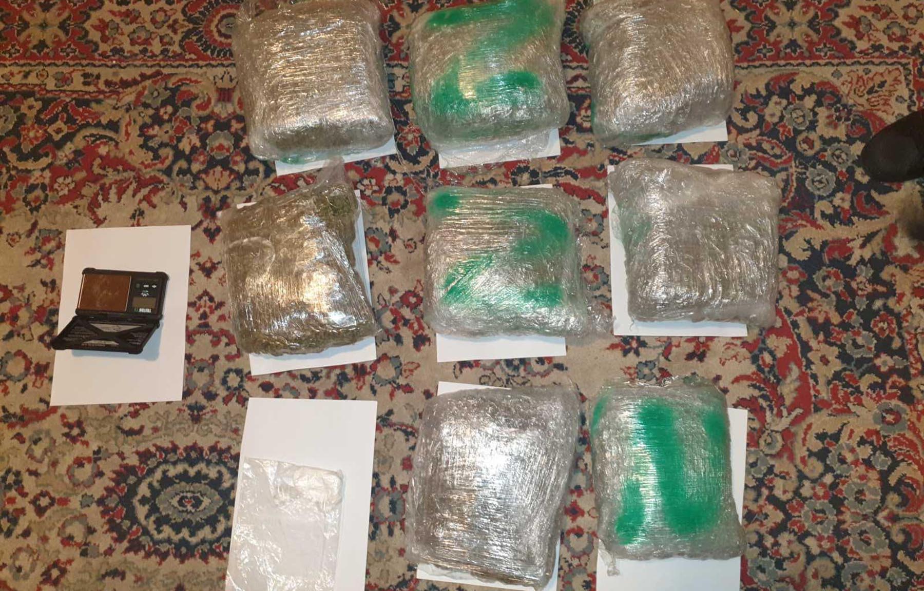 Пронађено 8,7 килограма марихуане и мања количину кокаина