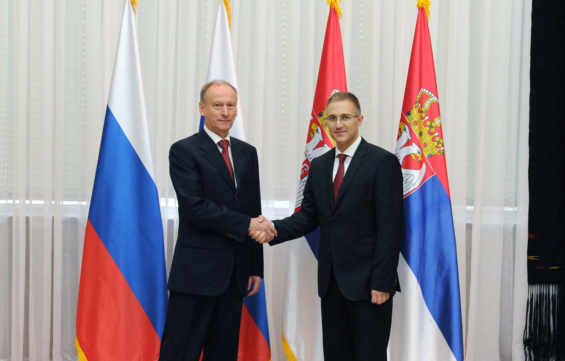 Министар Стефановић састао се са секретаром Савета безбедности Руске Федерације Николајем Патрушевим