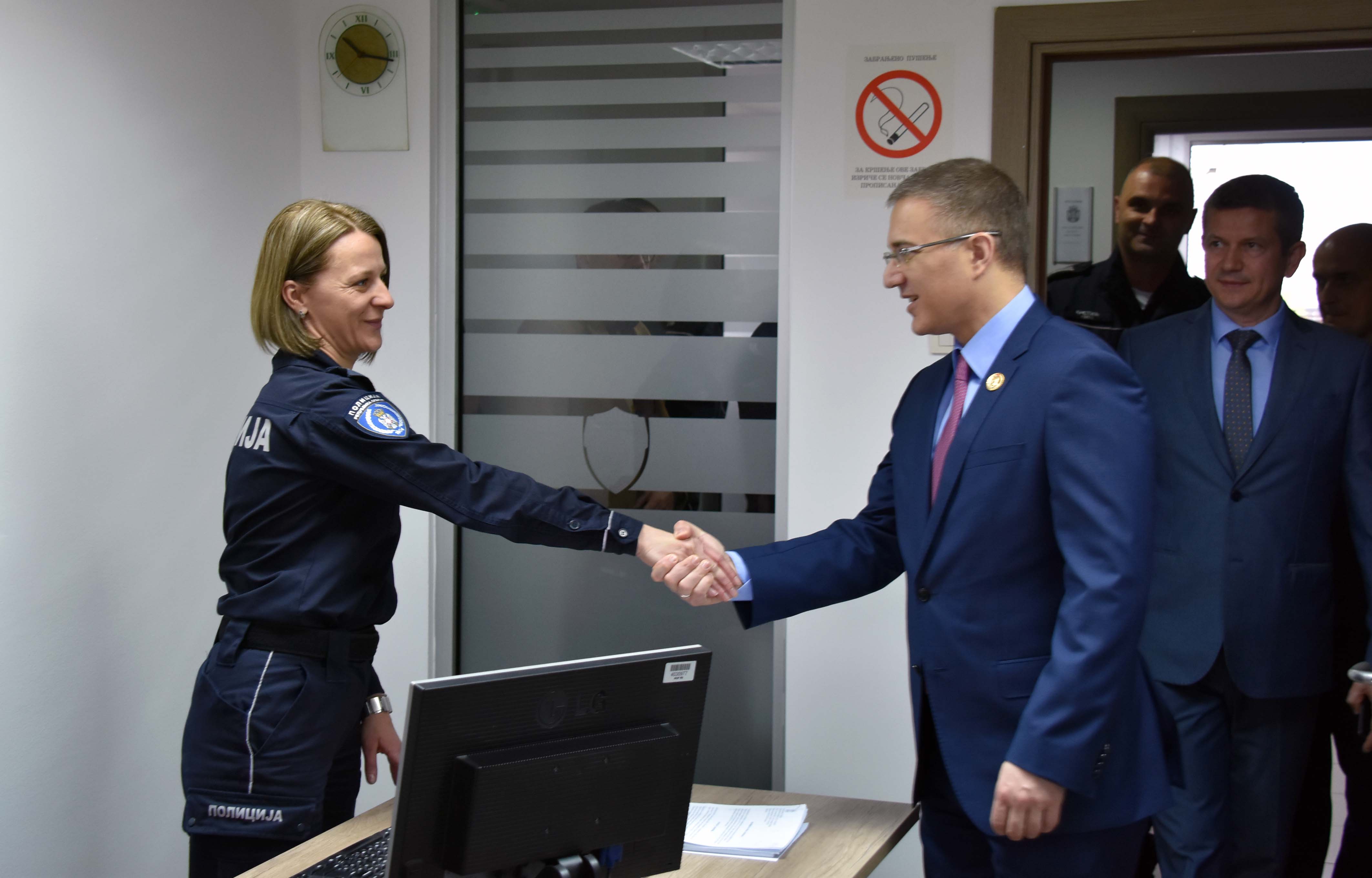 Ministar Stefanović obišao nove prostorije Policijske uprave u Šapcu