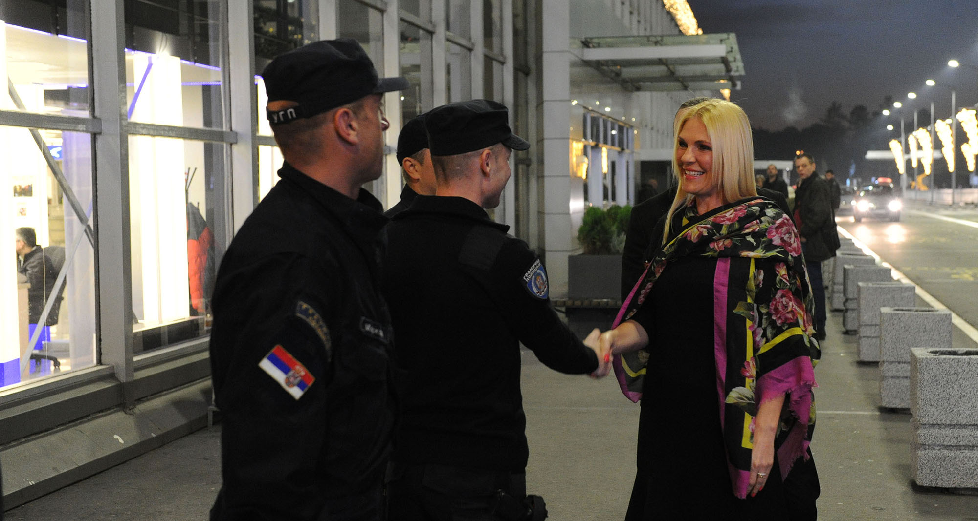 Biljana Popović Ivković čestitala Badnje veče i Božić pripadnicima granične policije koji slave po julijanskom kalendaru
