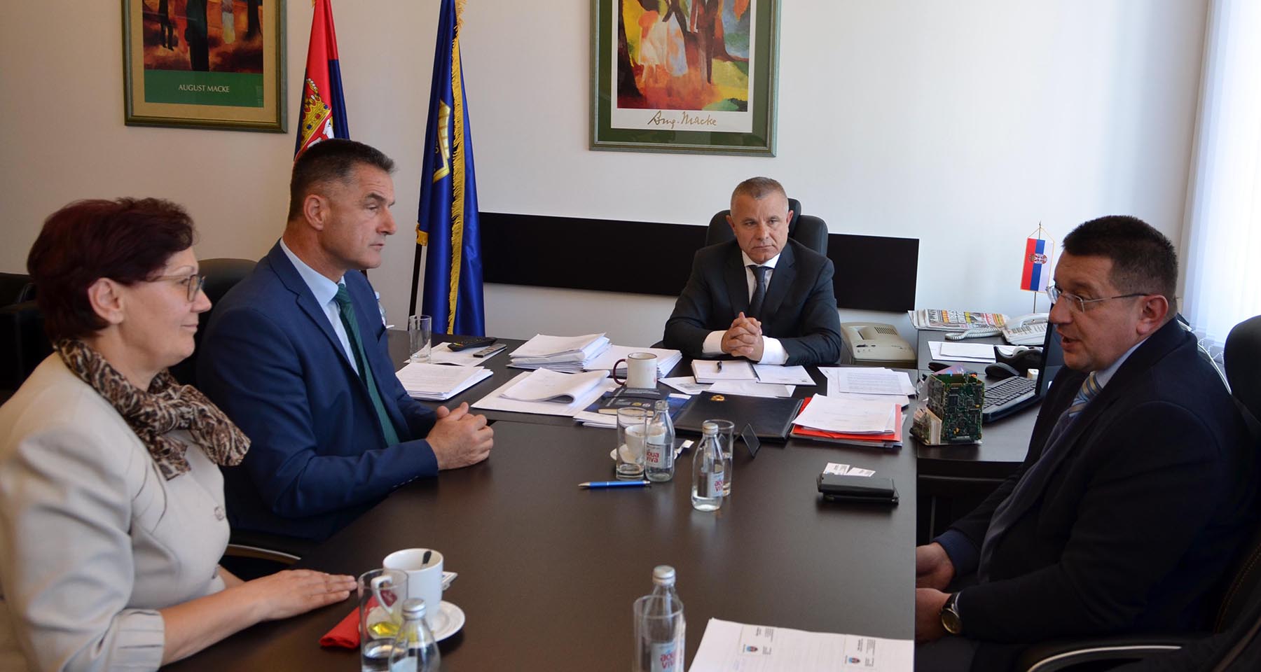 Миличковић и Марић разговарали са представницима Града Новог Пазара