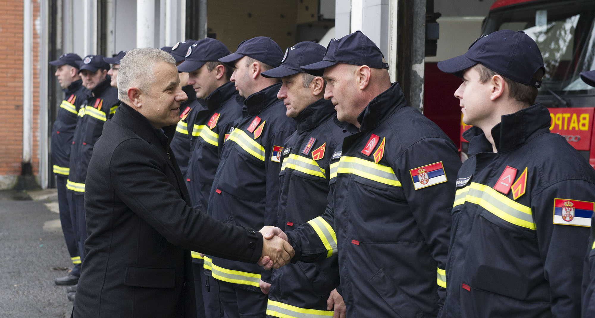  Državni sekretar Miličković pohvalio pripadnike Sektora za vanredne situacije
