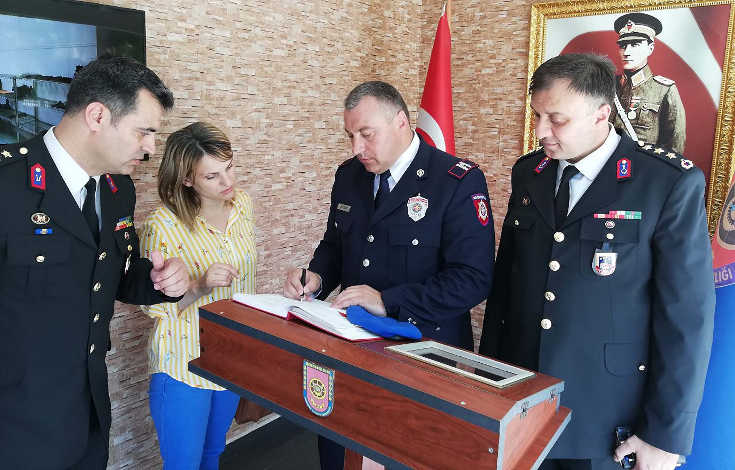 Komandant Žandarmerije Dejan Luković razgovarao sa rukovodiocima turske Žandarmerije o saradnji u oblasti borbe protiv terorizma