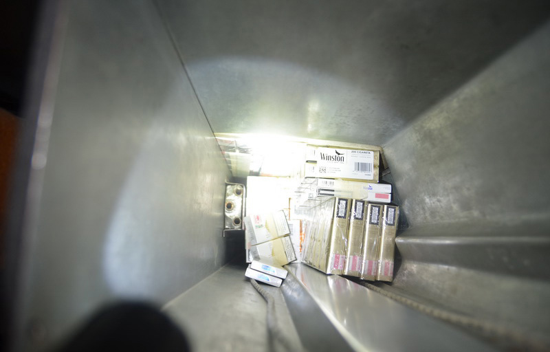 Na GP Kelebija zaplenjeno 5.370 paklica cigareta, procenjene vrednosti oko 1,4 miliona dinara