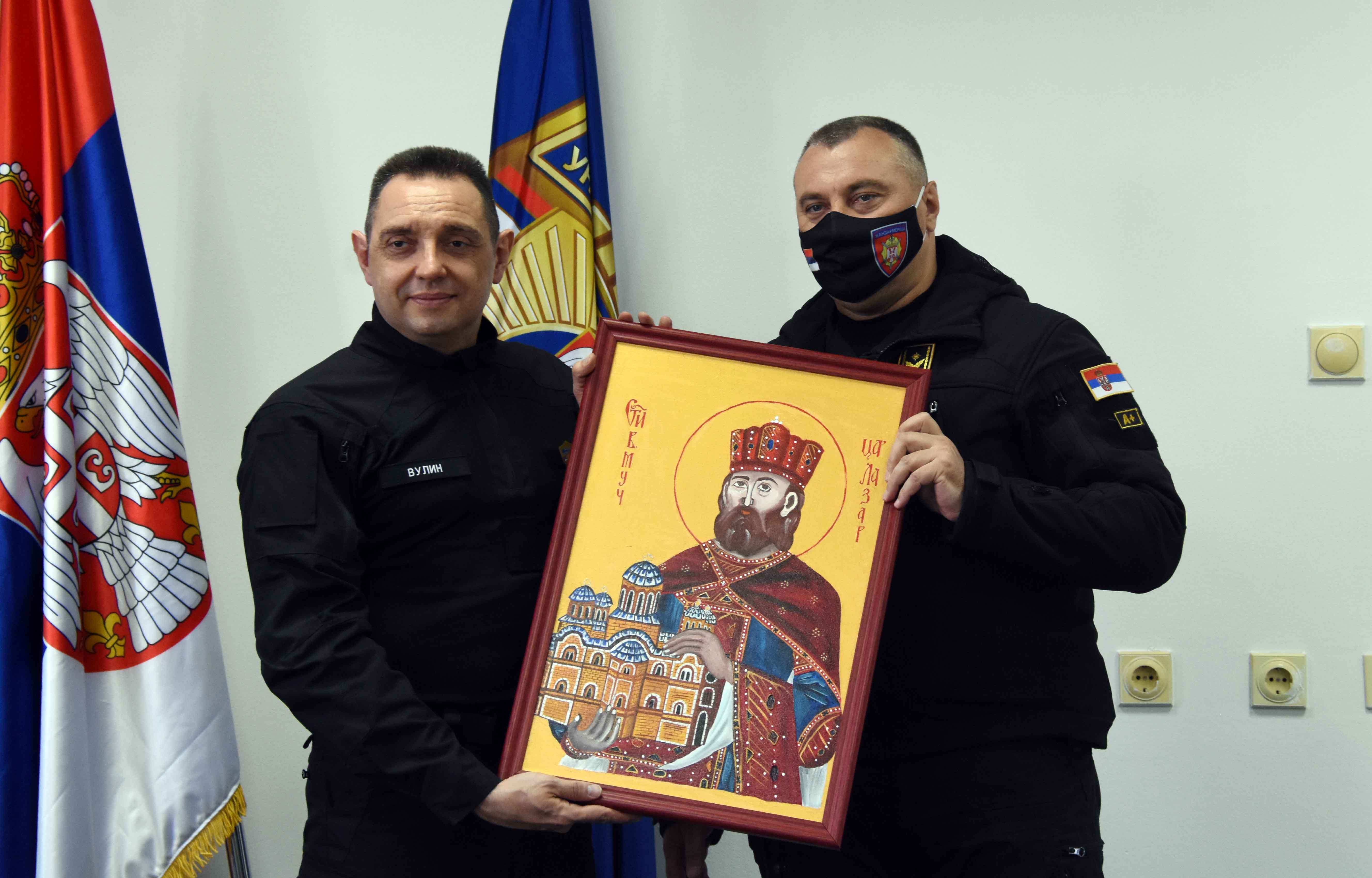 Vulin: Pripadnici Žandarmerije su pouzdan oslonac bezbednosti i stabilnosti Srbije