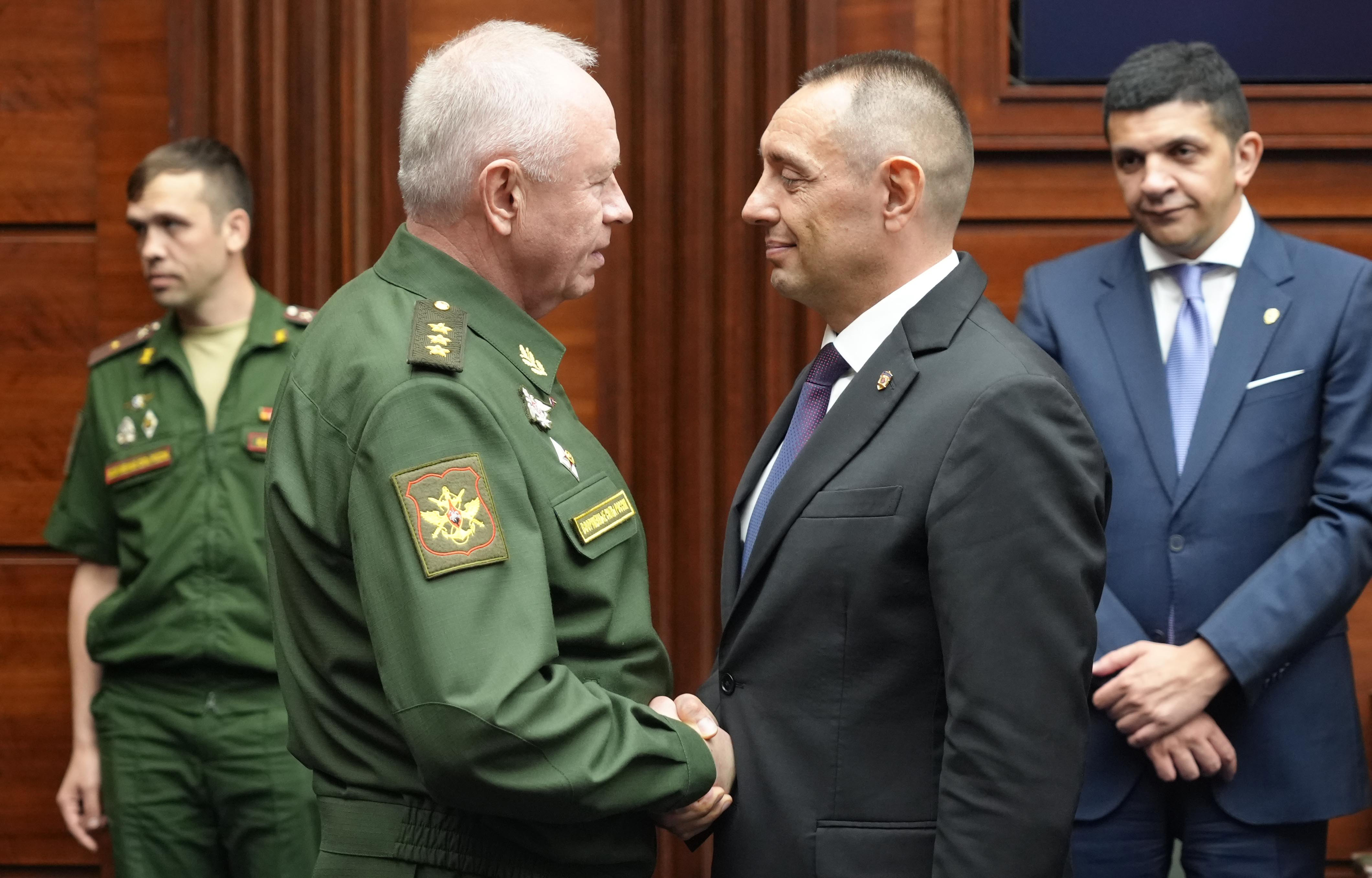 Ministar Vulin sastao se sa zamenikom ministra odbrane Ruske Federacije Fominom