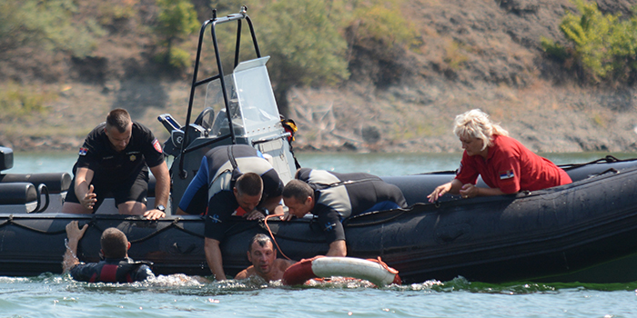 Širom Srbije ronioci Žandarmerije izveli vežbe spasavanja na vodi