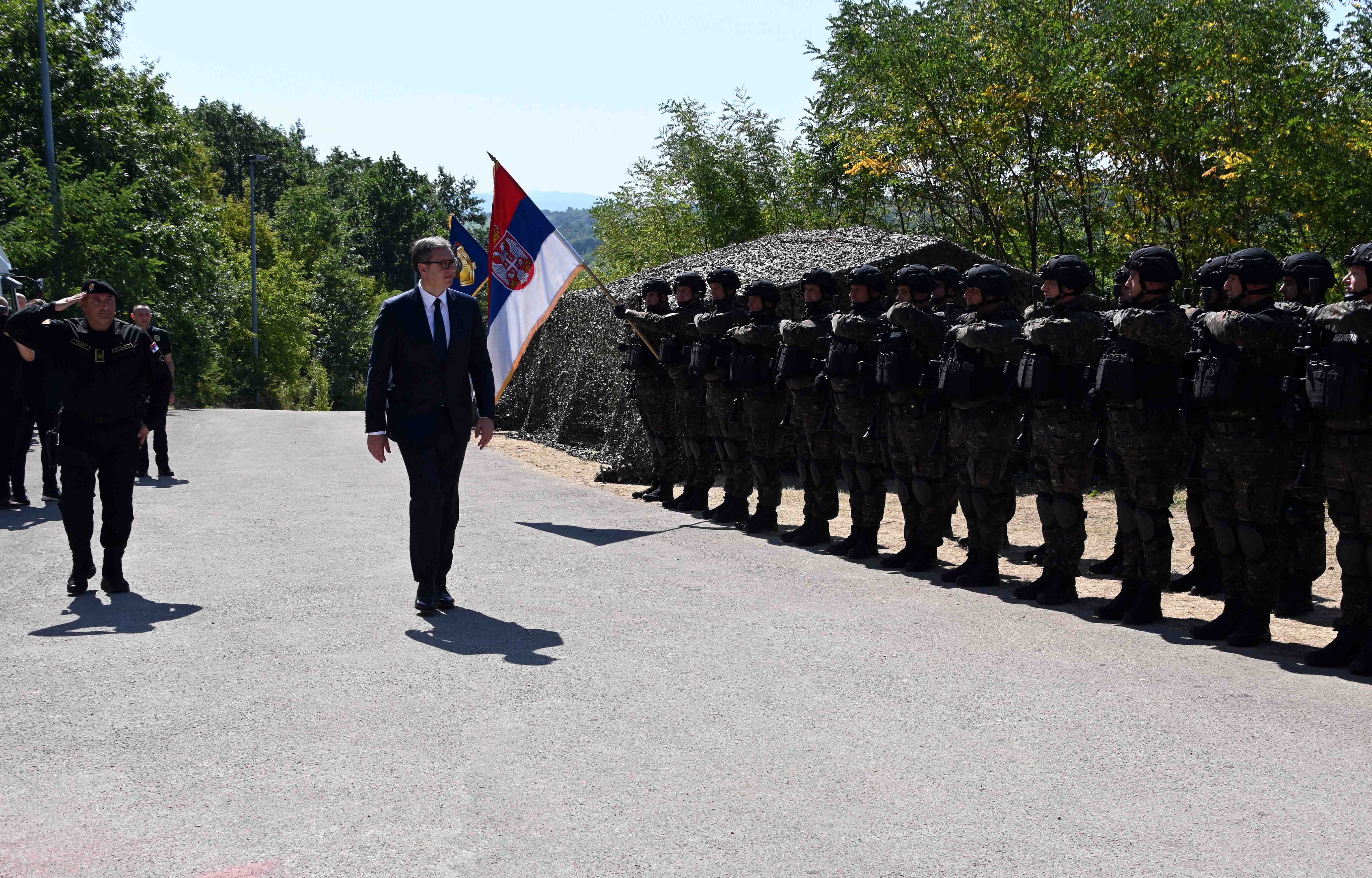 Predsednik Vučić: Srbiji je očuvanje bezbednosti i sigurnosti od presudnog značaja, Žandarmerija uvek spremna da bude uz svoju državu