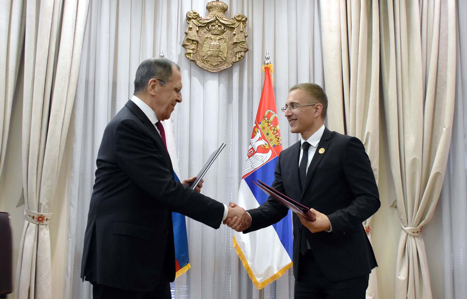 Стефановић и Лавров потписали Споразум о сарадњи у борби против тероризма