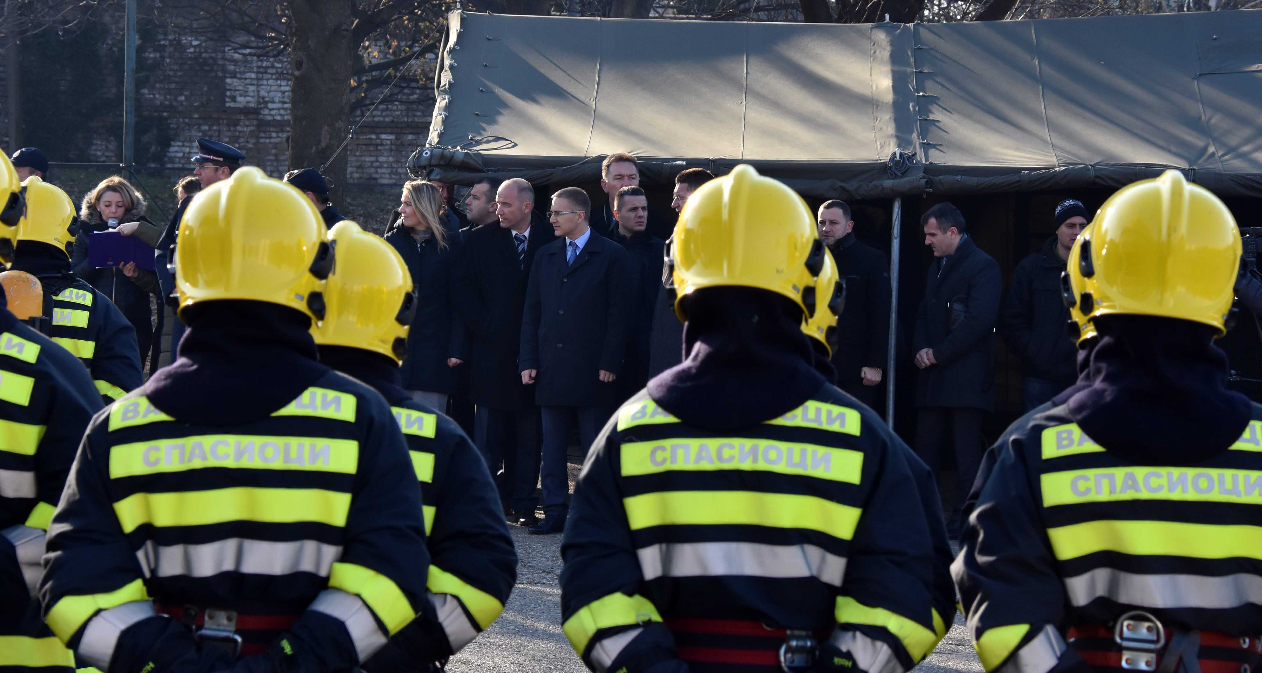 Стефановић:MУП ће наставити са јачањем ватрогасно–спасилачких јединица набавком нове опреме и запошљавањем нових ватрогасаца