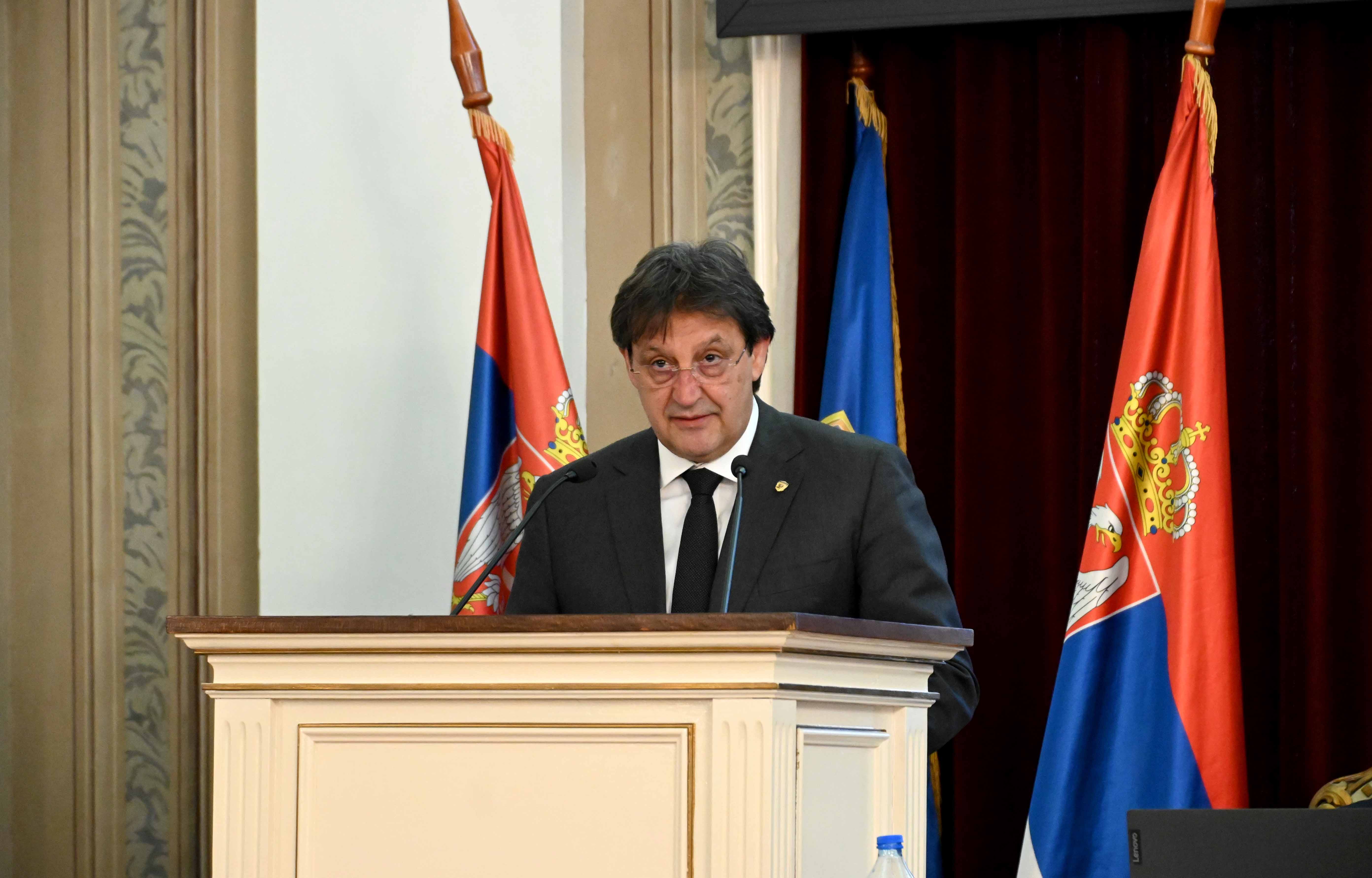 Ministar Bratislav Gašić prisustvovao svečanoj akademiji povodom druge Memorijalne naučno-stručne konferencije 
