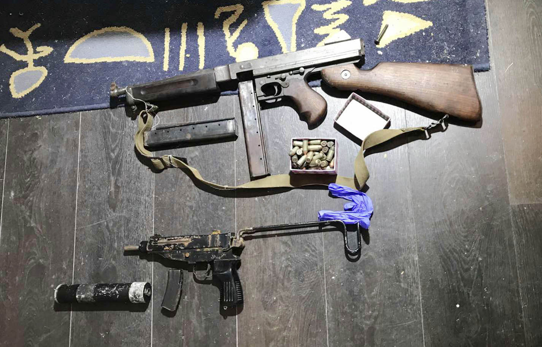 Ухапшене две особе и заплењени спид, екстази, кофеин, пиштољи, аутоматска пушка и муниција различитог калибра