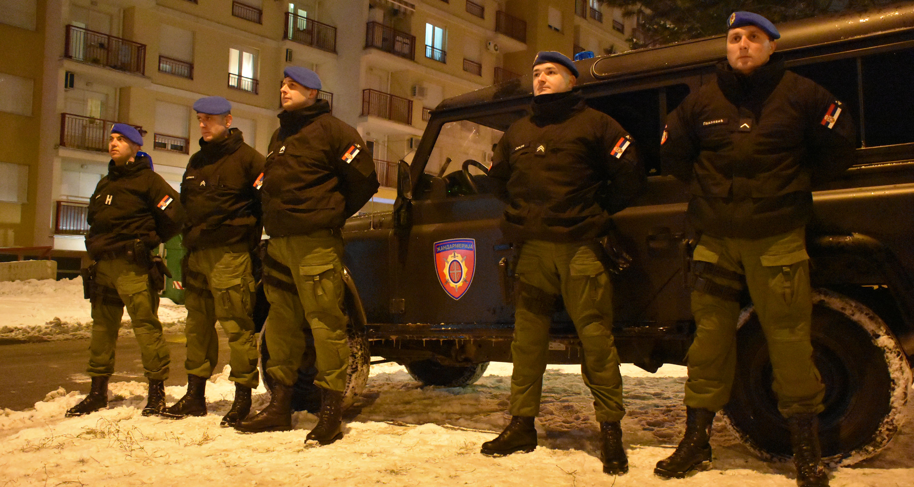 Ministar Stefanović pohvalio rad i rezultate pripadnika Žandarmerije u noćnim patrolama na području Beograda