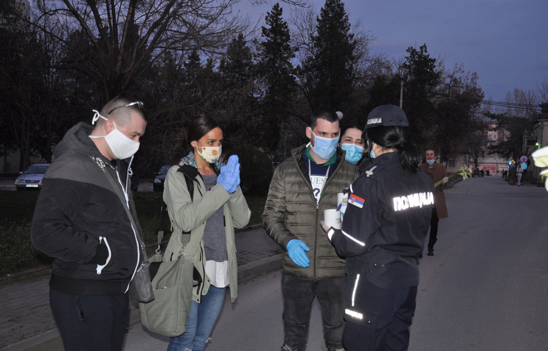 Крагујевачка полиција исказала захвалност здравственим радницима