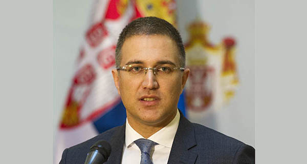 Министар унутрашњих послова Републике Србије др Небојша Стефановић