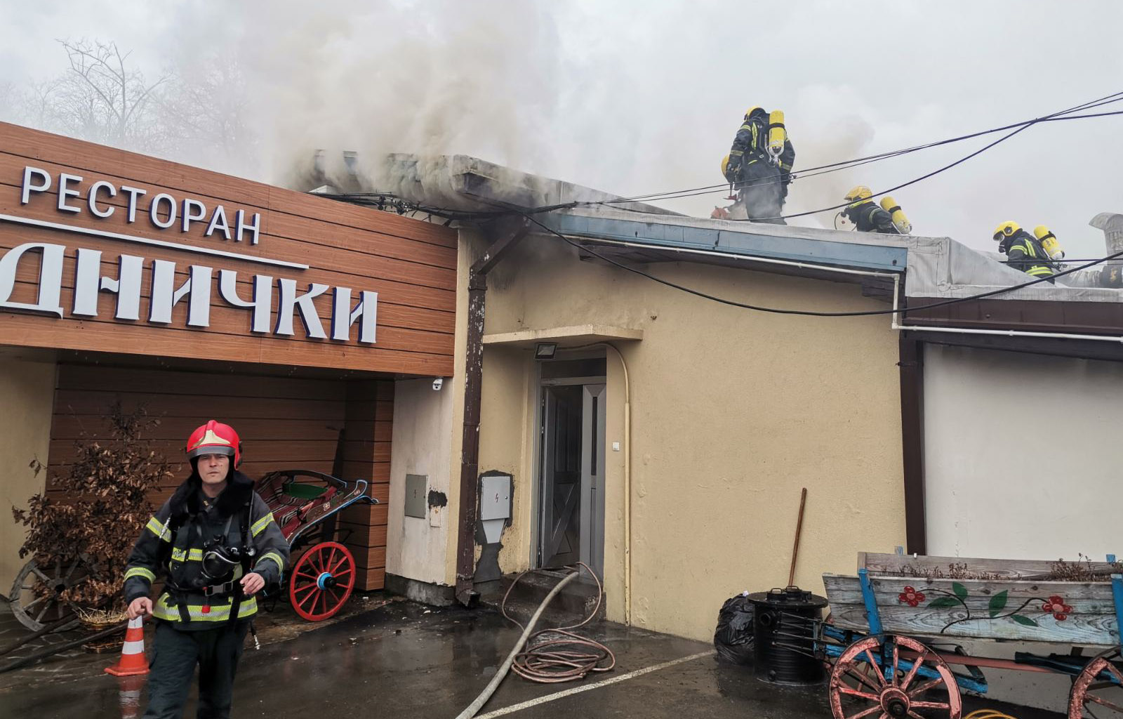 Lokalizovan požar u restoranu na Novom Beogradu