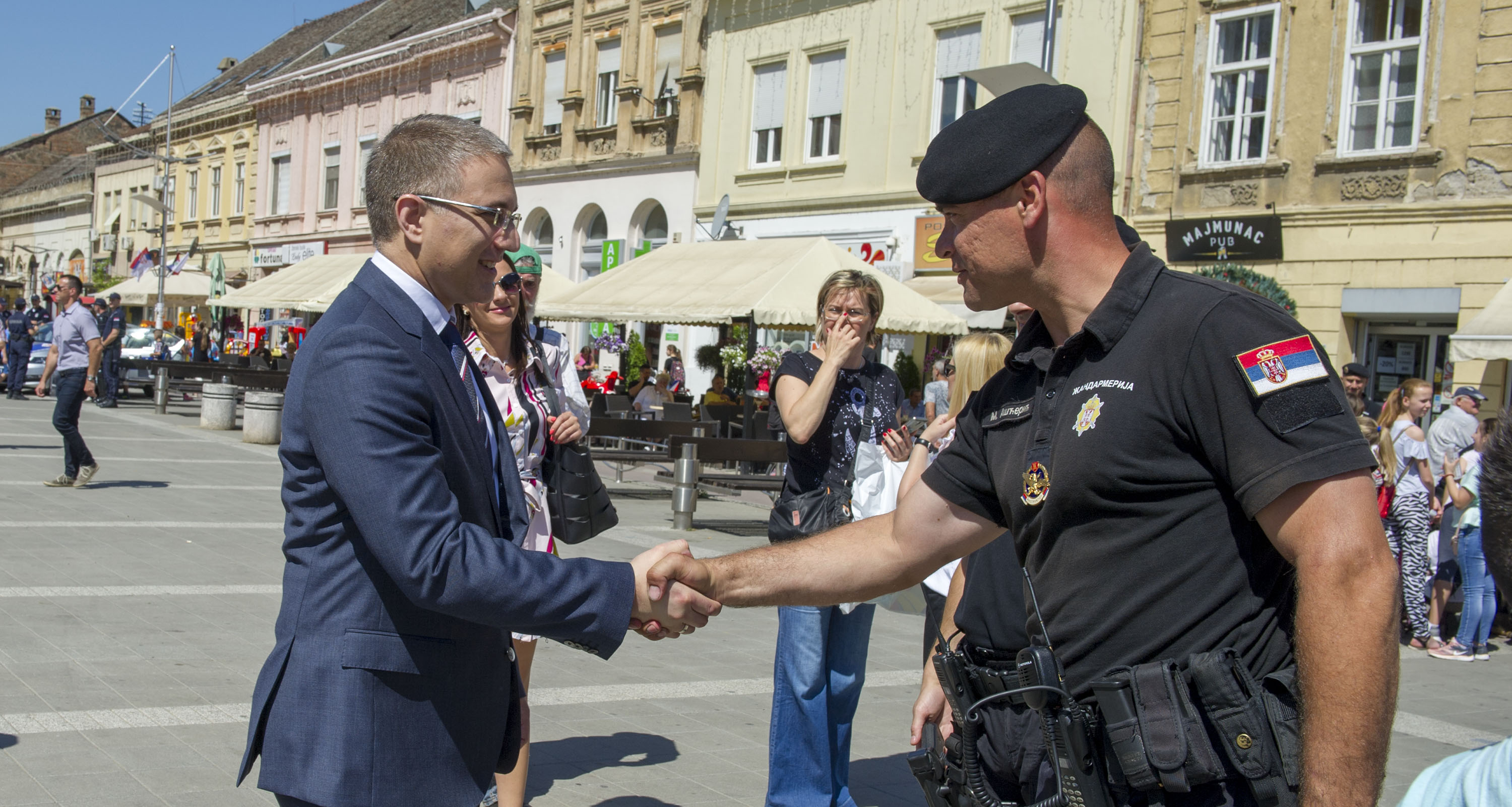 Стефановић: Безбедност грађана мора увек да буде на првом месту сваком полицајцу