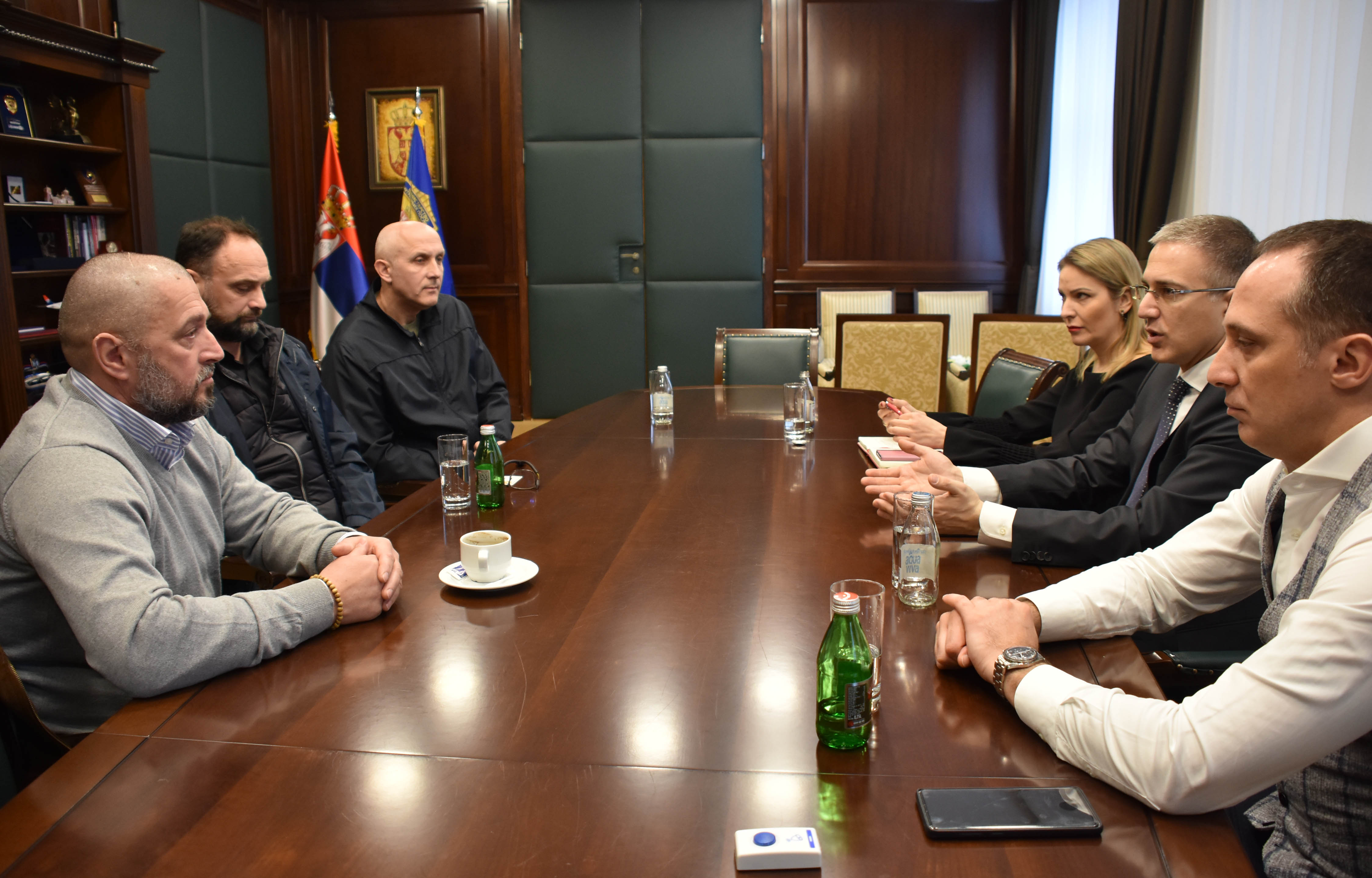 Министар Стефановић разговарао са представницима Асоцијације ветерана 