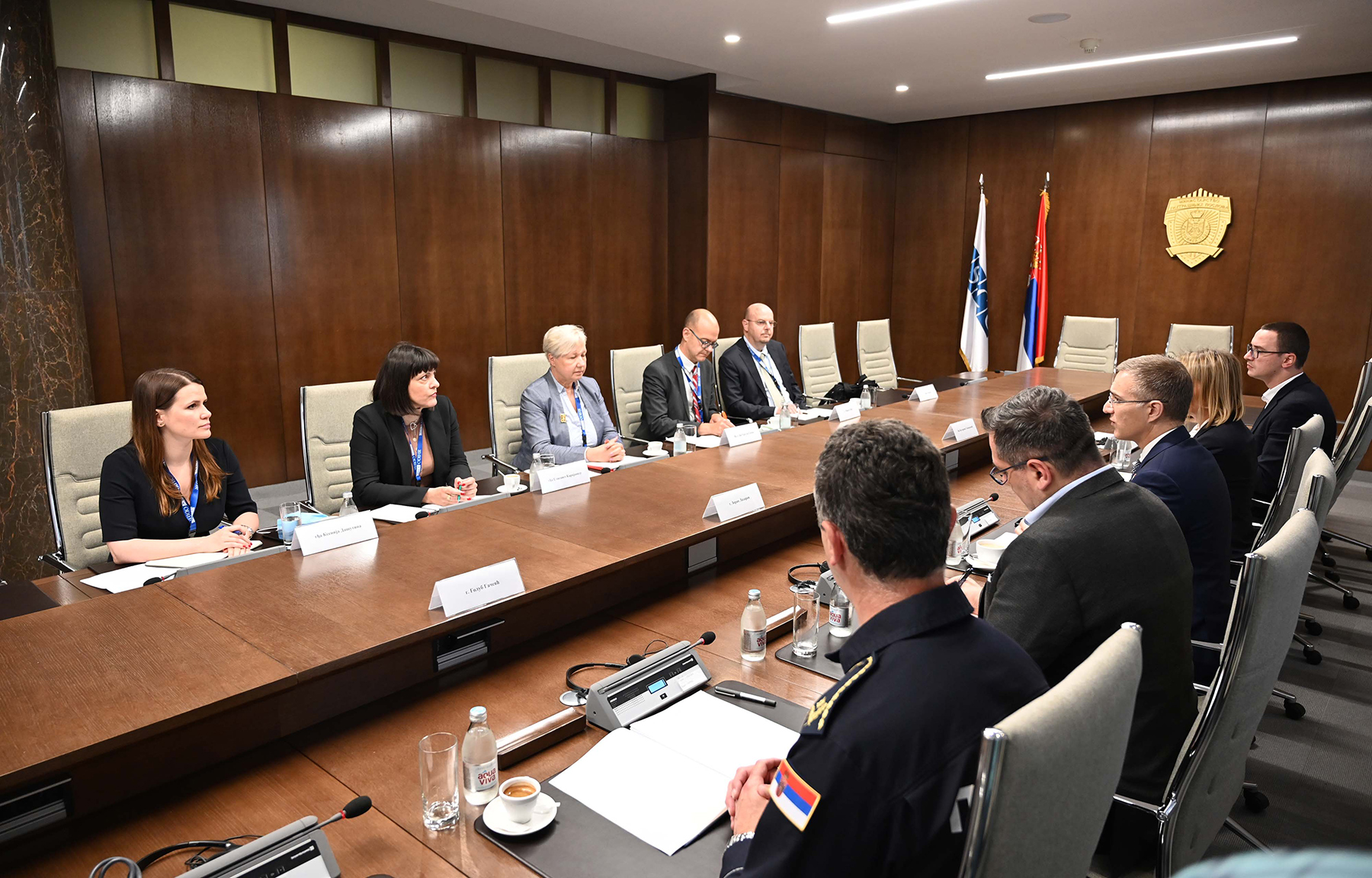 Stefanović razgovarao sa predstavnicima posmatračke misije ODIHR o predstojećim izborima