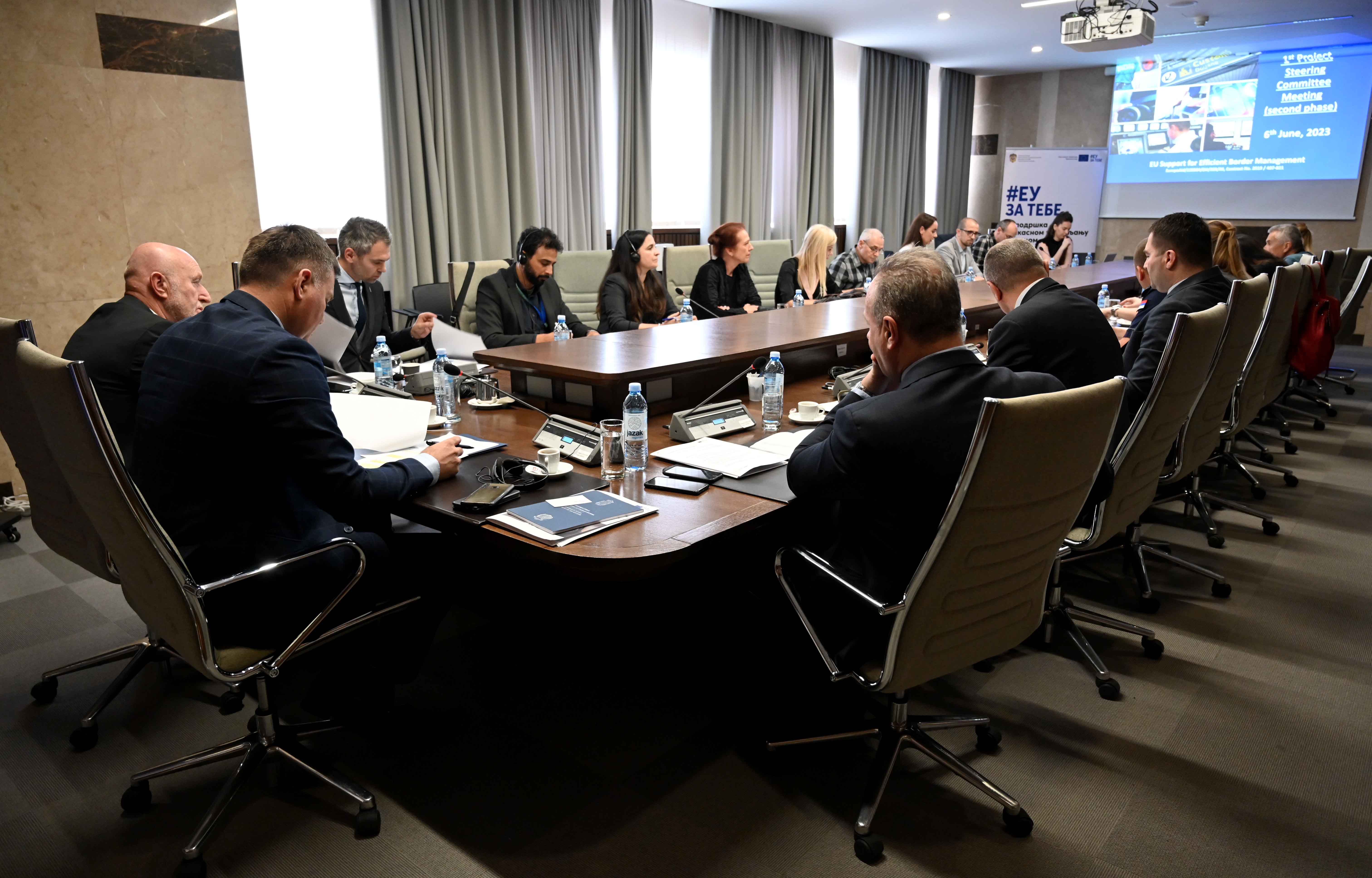 Prvi sastanak Upravlјačkog odbora projekta „Podrška EU za efikasno upravlјanje granicom- faza 2“