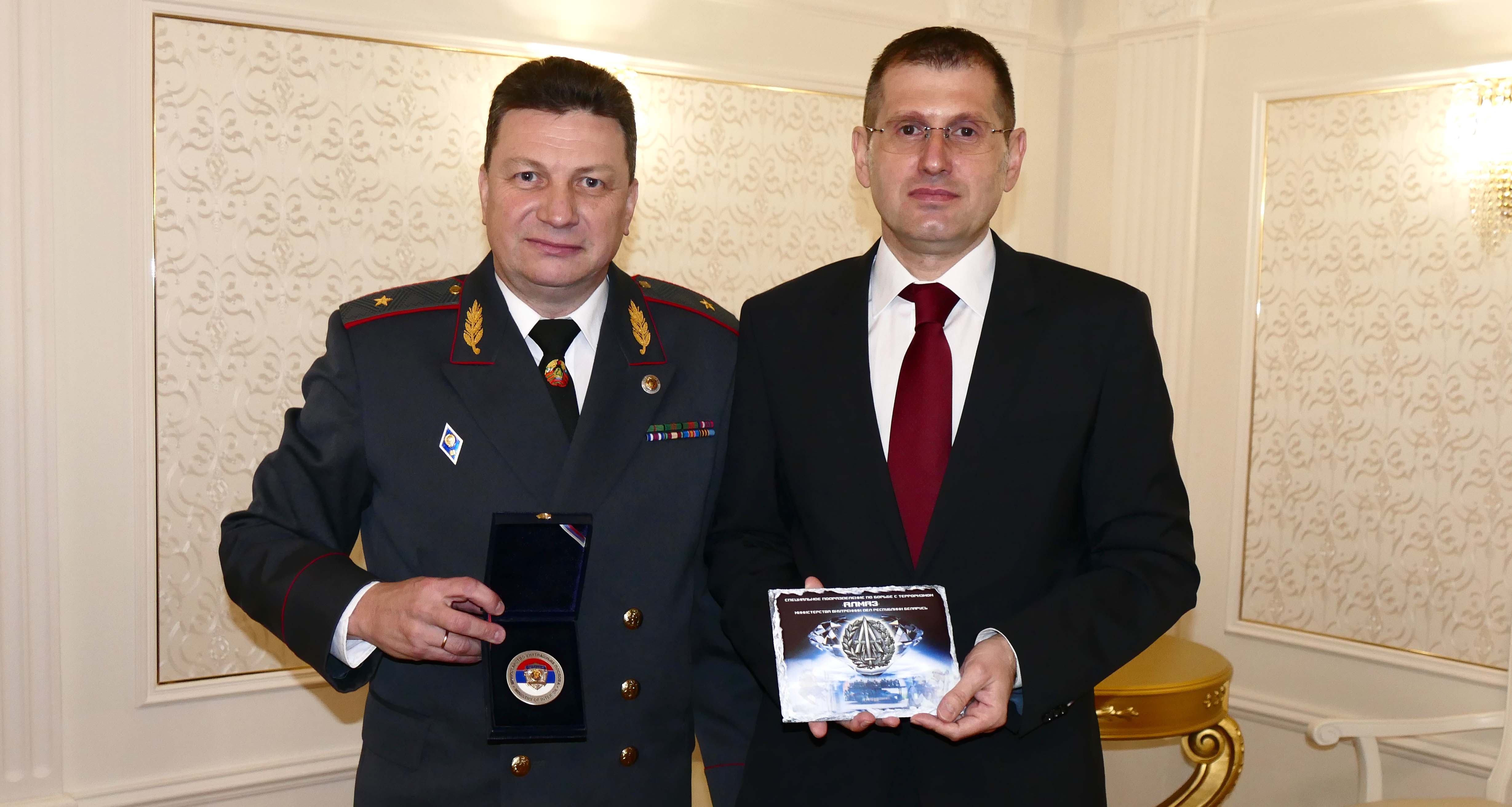 Dobra saradnja srpske i beloruske policije